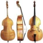 Contrabajos de madera maciza