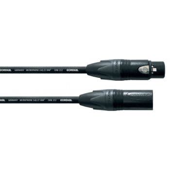Cordial cpm 1 fm cable de xlr macho a xlr hembra 1 metro