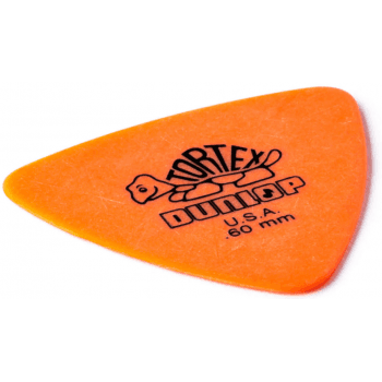 Dunlop Tortex Triangular de 0,60 mm Pack 6 Un. 431P60