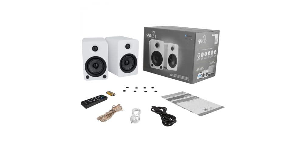 Kanto YU4 MATTE WHITE Altavoz Amplificado con Bluetooth YU4MW