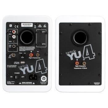 Kanto YU4 MATTE WHITE Altavoz Amplificado con Bluetooth YU4MW