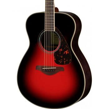 Yamaha fs830 dsr guitarra acústica dusk sun red