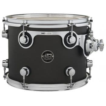 Drum workshop toms performance lacquer charcoal metallic 12x9