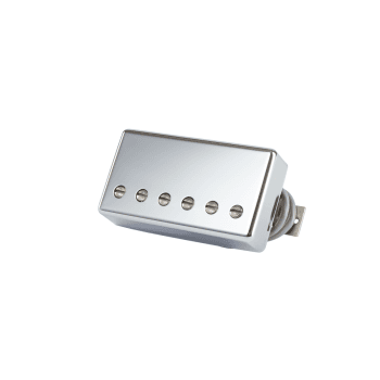 Gibson 498t hot alnico double black chrome cover pastilla guitarra eléctrica