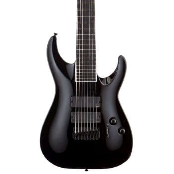 Esp eii stef b8 black guitarra eléctrica