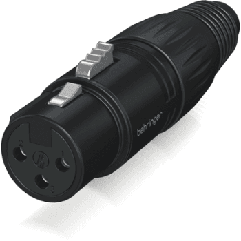 Behringer x3f-bk conector xlr hembra profesional