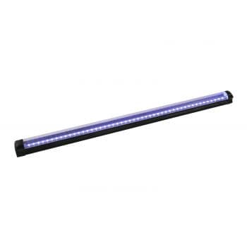 Eurolite uv-bar complete fixture 48led 60cm classic slim barra luz negra