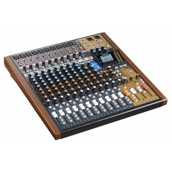Tascam Model 16 Mesa de mezclas analógica con grabador multipistas e interfaz de audio Model 16