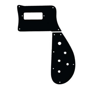 Allparts PG-9849-023 Golpeador para bajo Rickenbacker 4003 PG-9849-024