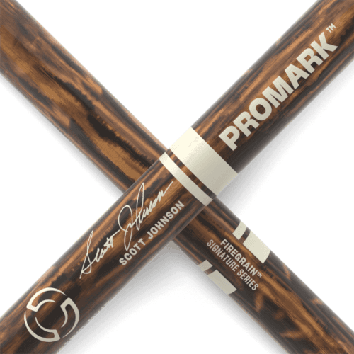 ProMark TXDC17W-FG Baqueta Scott Johnson FireGrain Signature TXDC17W-FG
