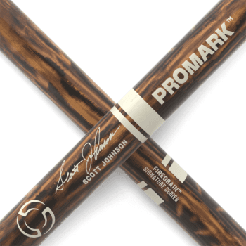 ProMark TXDC17W-FG Baqueta Scott Johnson FireGrain Signature TXDC17W-FG