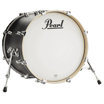 Pearl dmp 18x14 bombo bb300 satin black burst