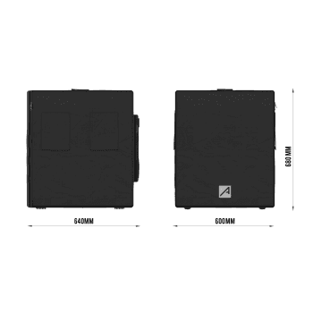 Audibax Pro AM18-001 Funda Para Manhattan 18S AM18-001