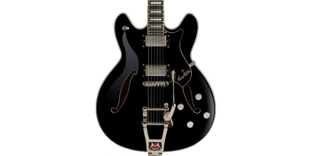 Hagstrom Tremar Viking DLX BLK Guitarra Eléctrica color Negro TREMAR VIKING DLX BLK