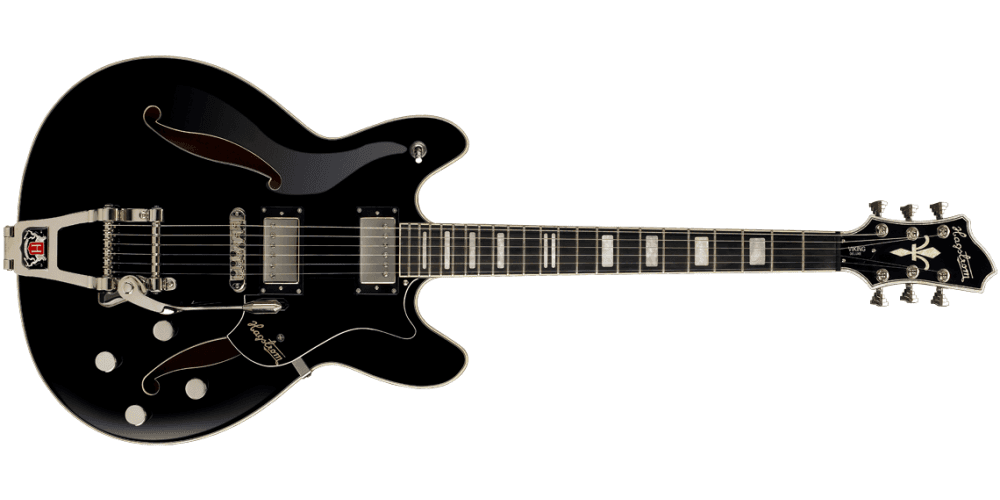Hagstrom Tremar Viking DLX BLK Guitarra Eléctrica color Negro TREMAR VIKING DLX BLK