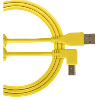 Udg U95005YL Ultimate Cable USB 2.0 A-B Amarillo en Angulo 2M U95005YL