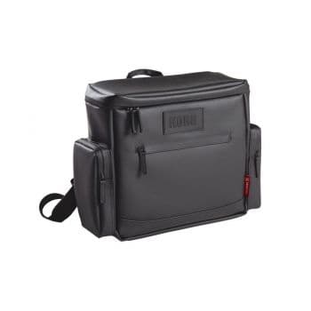 Korg sequenz mp-dj1-bk negra maleta de transporte para equipo dj