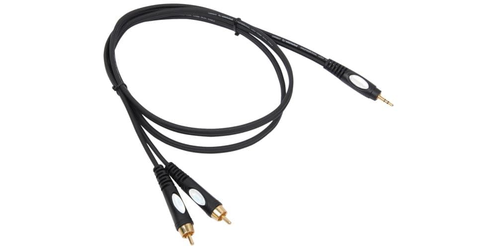 BST MINIJACK/RCA-3 Cable Minijack a RCA 3m MOLDED STEREO LEAD MINI JACK / 2x RCA 3M