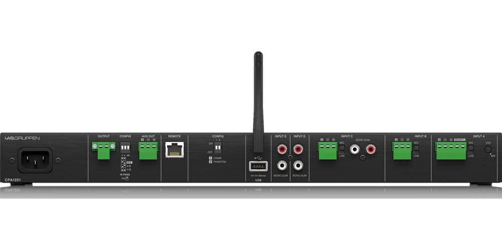 Lab Gruppen CPA 1201 Etapa de Potencia CPA 1201