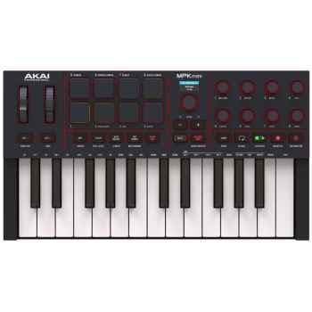 Akai mpk mini iv negro teclado controlador midi
