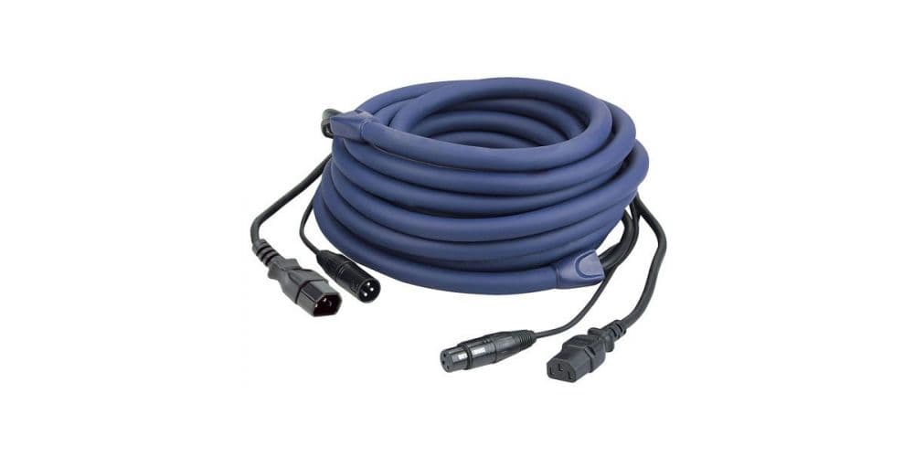 DAP Audio FP12 Cable azul IEC - XLR de 1,5 metros FP12 azul IEC XLR 1,5 metros