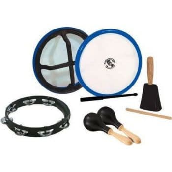 Lp pack de percusión kids world rhythm set , wbk400