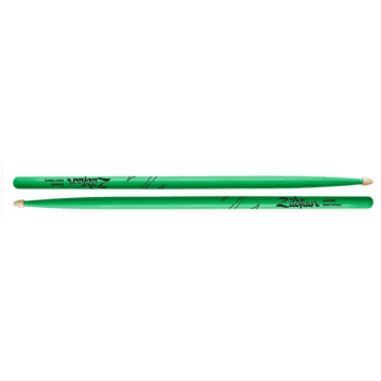 Zildjian baquetas 5a hickory neon verde 5acwdgg