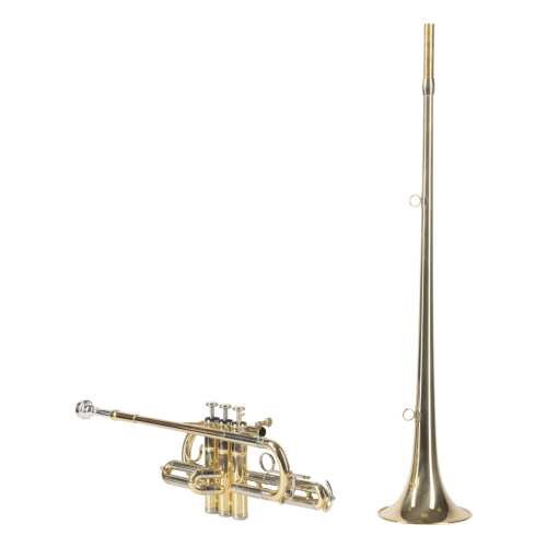 Amadeus TRA236 Trompeta Heráldica 3 Pistones Plateada Sib TRA236