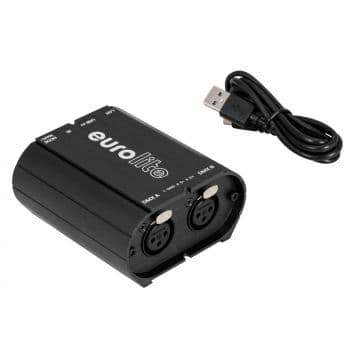 Eurolite usb/lan-dmx 2x512ch interfaz dmx