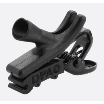 DPA SCM0017-2-B Pinza para lavalier 5mm. Evita ruido por fricción. Negro SCM0017-2-B