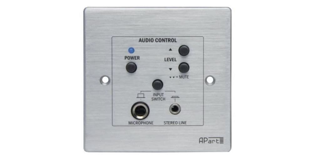 Apart Biamp ACPL Panel de control remoto por cable para SDQ5PIR con entrada local ACPL