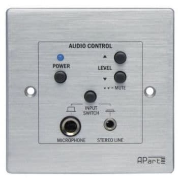 Apart Biamp ACPL Panel de control remoto por cable para SDQ5PIR con entrada local ACPL