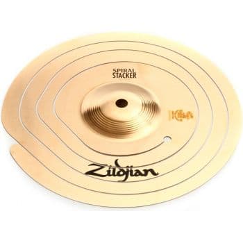 Zildjian crash 10 fx spiral stacker