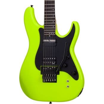 Schecter sun valley super shredder fr-s birch green. guitarra eléctrica