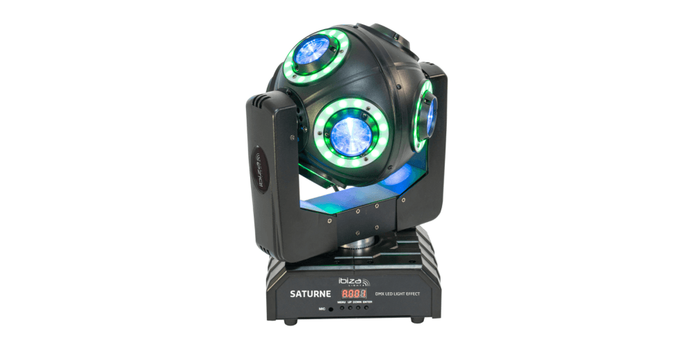 Ibiza Light SATURNE Cabeza Movil DMX Ibiza Light SATURNE Cabeza Movil DMX