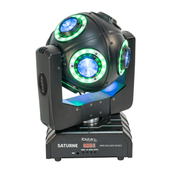 Ibiza Light SATURNE Cabeza Movil DMX Ibiza Light SATURNE Cabeza Movil DMX