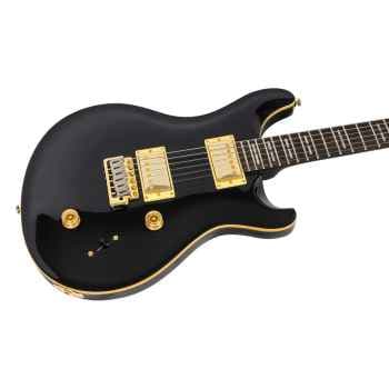 Larry Carlton Q7 Black Guitarra eléctrica Q7 BLACK