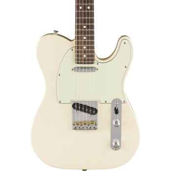 Fender am pro classic tele rw olympic white guitarra eléctrica