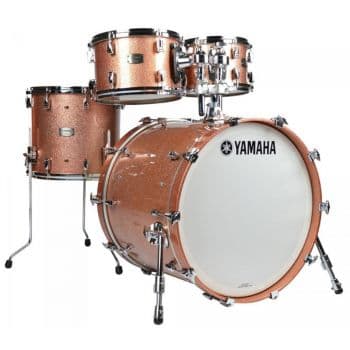 Yamaha amp6f3 pcs absolute hybrid maple pink champagne spark set de cascos para batería