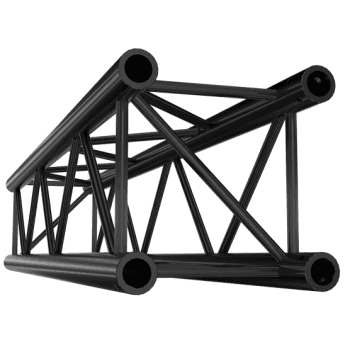 Showtec FQ30050HDB Straight 500mm Heavy Duty Black Pro-30 Square F Truss FQ30050HDB