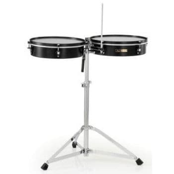 Pearl timbales travel 14 y 15 con soporte