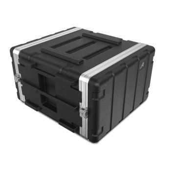 Audibax fa51 6u rack flightcase negro