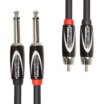 Roland RCC32R28 2 Jack Mono a 2 RCA 1m