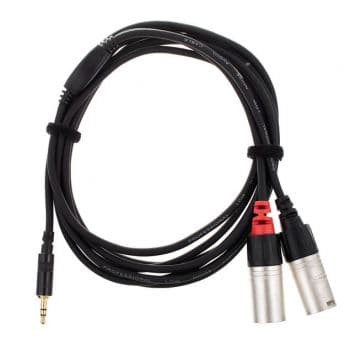 Cordial cfy 3 wmm cable xlr macho stereo a minijack stereo 3 metros