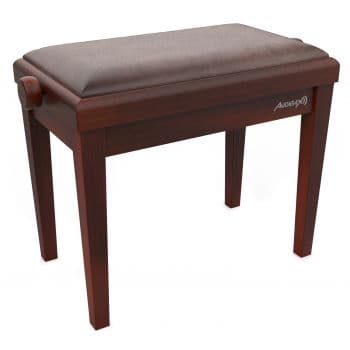 Audibax KB600 Nogal Banco para Piano Teclado Ajustable Regulable Acolchado KB600 Nogal
