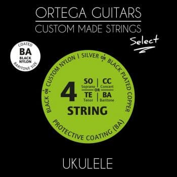 Ortega uksbk-ba juego cuerdas ukelele