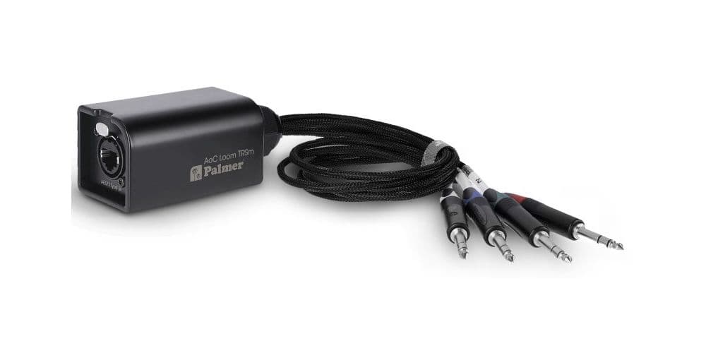Palmer AoC Loom TRSm Cable Adaptador multipar Audio etherCon AoC Loom TRSm - Cable adaptador multipar Audio ove