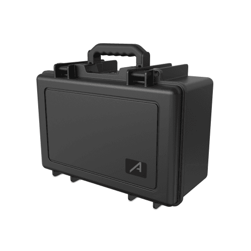Audibax EF2 Maletín Multiuso con Espuma Moldeada Negro EF2 PP Case