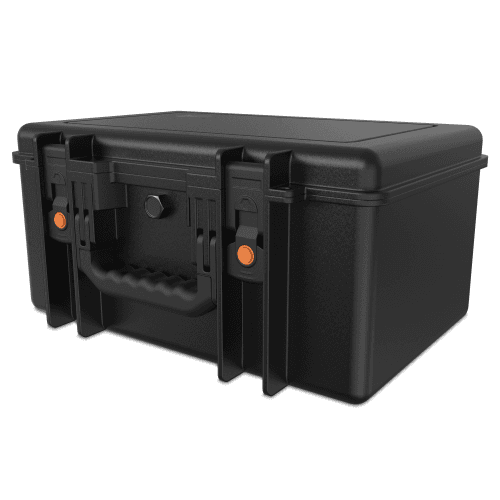 Audibax EF2 Maletín Multiuso con Espuma Moldeada Negro EF2 PP Case