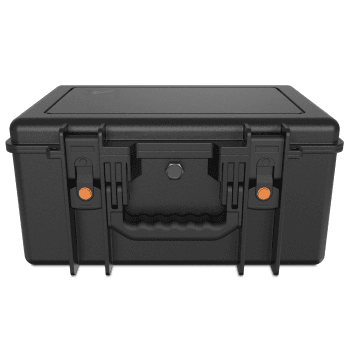 Audibax EF2 Maletín Multiuso con Espuma Moldeada Negro EF2 PP Case